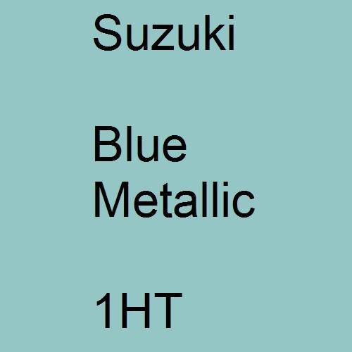 Suzuki, Blue Metallic, 1HT.